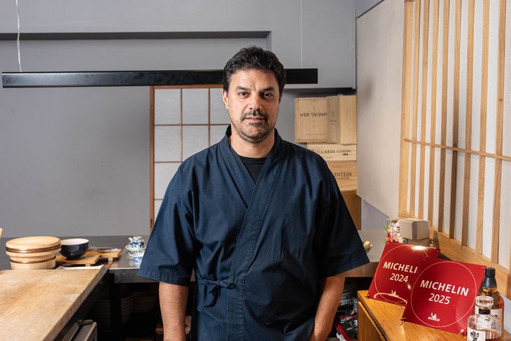 Buri Omakase's chief chef. 