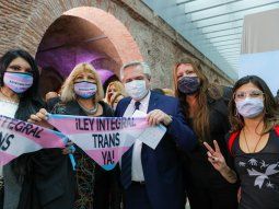 INTEGRAL. ”Estamos decididos a que se termine cualquier tipo de discriminación en la Argentina”, remarcó ayer Alberto Fernández. INTEGRAL. ”Estamos decididos a que se termine cualquier tipo de discriminación en la Argentina”, remarcó ayer Alberto Fernández.