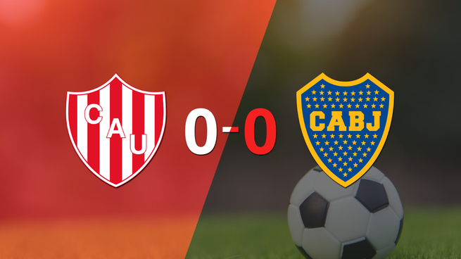 Unión y Boca Juniors empataron sin goles