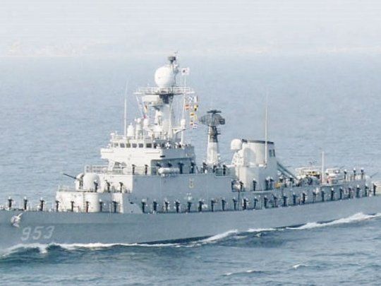 regalo. Corea le donará a la Argentina una Fragata de la clase Ulsan, construida en ese país que ya salió de servicio.&nbsp;