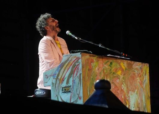 Fito Páez, otro de los grandes artistas que participaron del festival.