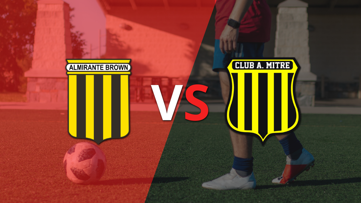 Solid 2-0 victory for Almirante Brown against Miter (SE)