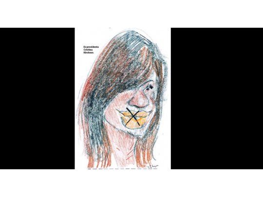La caricatura que disgustó a Cristina