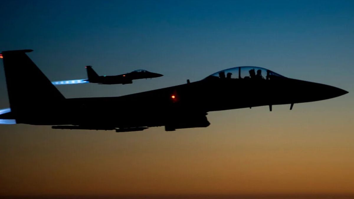 The United States attacked pro-Iranian positions in Syria