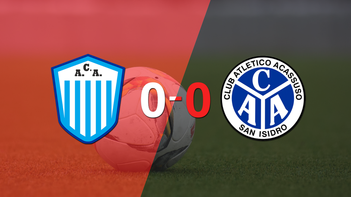 Argentino de Merlo and Acassuso equalized without goals on the scoreboard