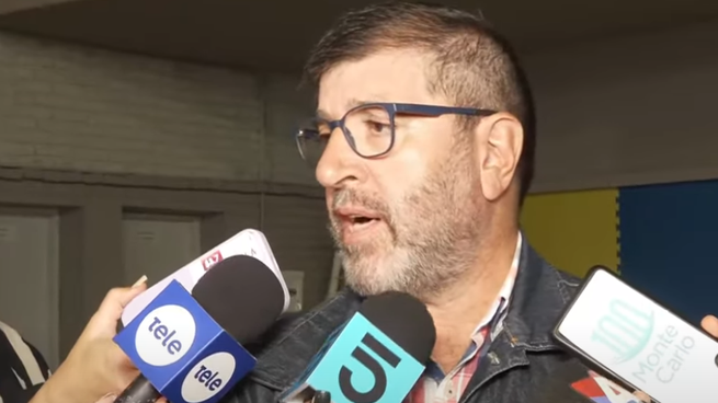 Votó Fernando Pereira: El Frente Amplio se va a consolidar como el partido más grande del Uruguay.