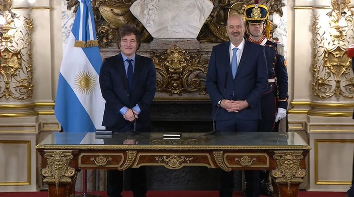 El pasado 5 de julio, Javier Milei le tomó juramento a Federico Sturzenegger.