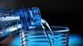 Sales of mineral water bottles increased due to the water emergency. Sales of mineral water bottles increased due to the water emergency.