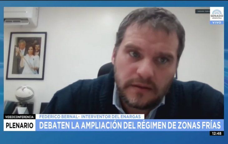 El interventor de Enargas, Federico Bernal.&nbsp;