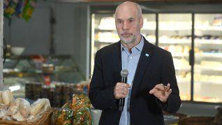 Horacio Rodríguez Larreta, precandidato presidencial de Juntos por el Cambio en las Elecciones 2023.