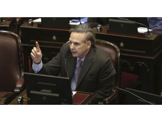 Miguel Pichetto, líder de la bancada de senadores peronistas.