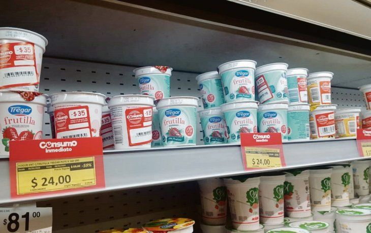 Ahora súper liquidan productos que están a punto de vencer