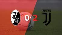 con un marcador 2 a 0, juventus derroto a friburgo y quedo en cuartos de final