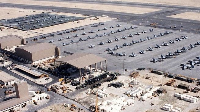 La base militar de EEUU en Qatar es la más grande del país en Medio Oriente.&nbsp;