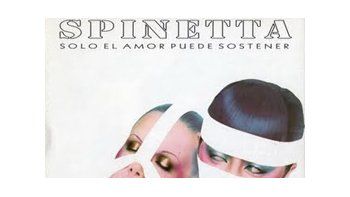 La tapa del disco que Spinetta grabó en EEUU. junto a Vilas.
