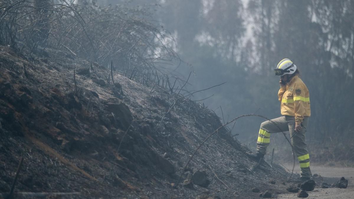 3,000 people were evacuated after a fire in Tenerife