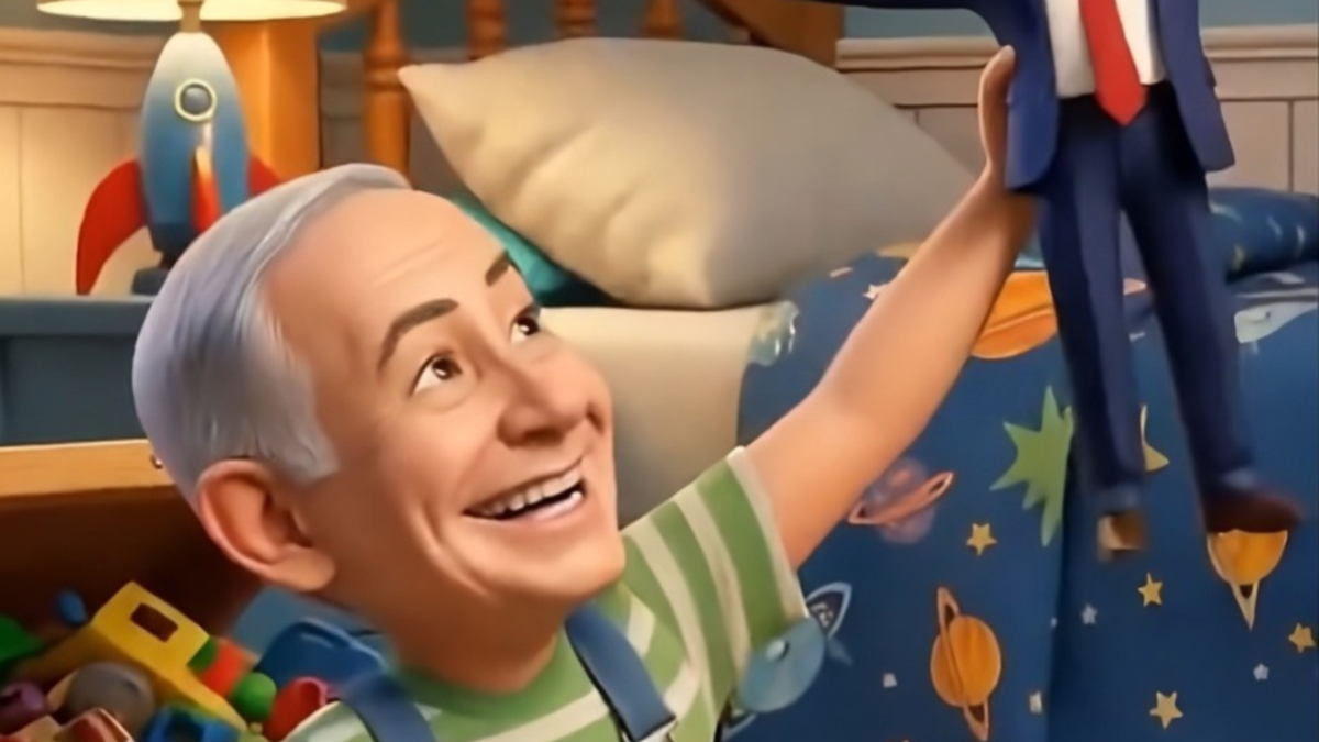 El nuevo video de Irán con IA parodiando a Donald Trump, esta vez al estilo Toy Story