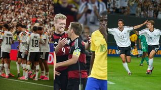 Alemania, protagonista de varias goleadas icónicas en Mundiales. Alemania, protagonista de varias goleadas icónicas en Mundiales.