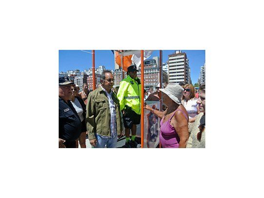 Daniel Scioli en Mar del Plata.