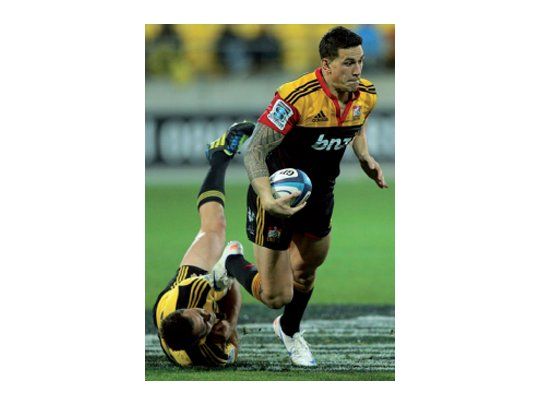Estrella. Sonny Bill es una de las cartas ofensivas de los Chiefs.