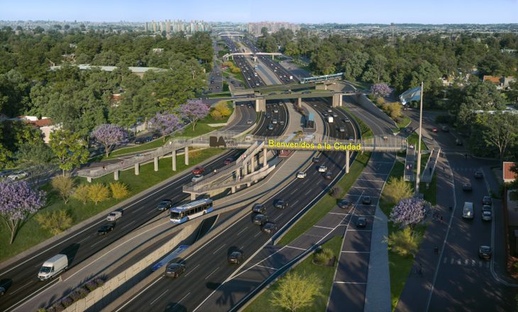 Las obras forman parte del Máster Plan de la autopista Dellepiane, impulsado por el Gobierno porteño, que busca convertirla en la primera “Autopista Parque” de la Ciudad. Las obras forman parte del Máster Plan de la autopista Dellepiane, impulsado por el Gobierno porteño, que busca convertirla en la primera “Autopista Parque” de la Ciudad.