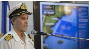 Balbi anunció que los familiares de los 44 tripulantes del submarino San Juan “ya tienen los sueldos depositados en sus respectivas cuentas”, al brindar un nuevo parte sobre la nave desaparecida el 15 de noviembre pasado en el Atlántico Sur.