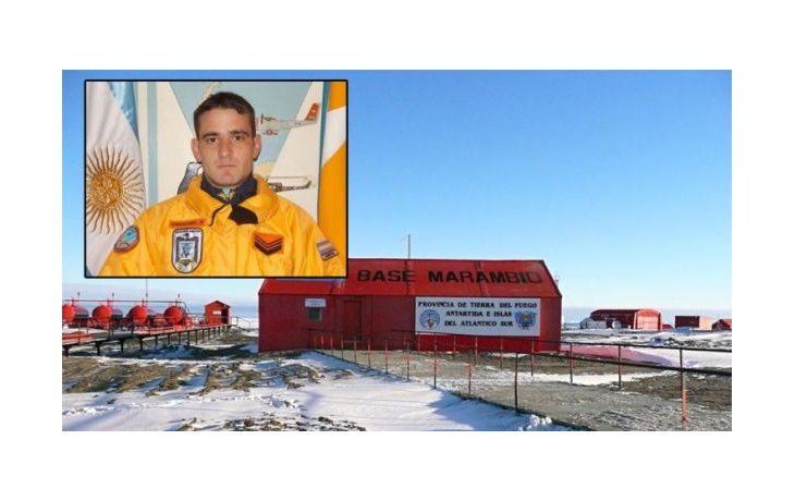 El cabo primero de la Fuerza Aérea, Gustavo Daniel Capuccino, falleció al ser golpeado por el portón del hangar de la Base Marambio.