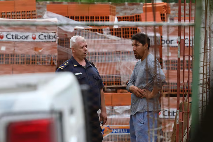 Franz Wilver Campos Rioja, padre de la menor asesinada. Foto: La Nación. Franz Wilver Campos Rioja, padre de la menor asesinada. Foto: La Nación. 