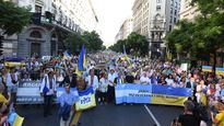 La marcha avanzó desde Plaza de Mayo hacia el Obelisco.&nbsp;
