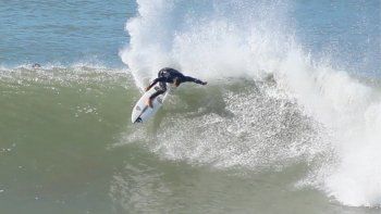 La Paloma espera un mes para tener las mejores olas y en estos días se aguarda muy buen tamaño. Passeri, el líder, ya se entrena con todo.