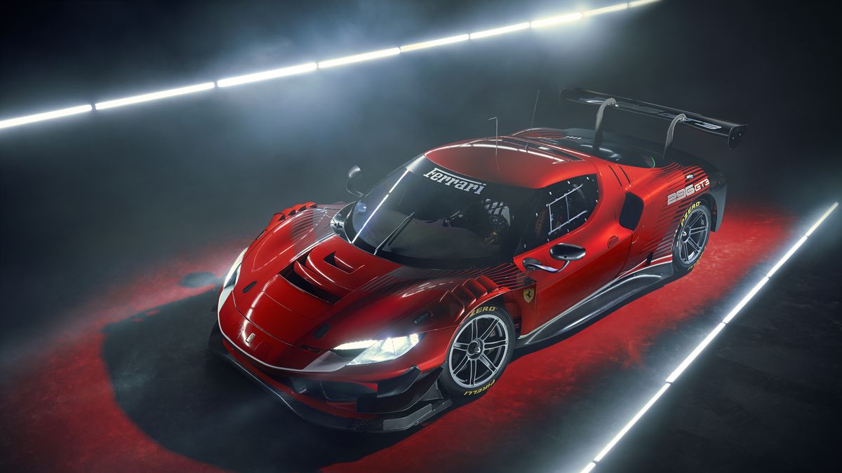 Ferrari revealed its new sports beast: the 296 GT3
