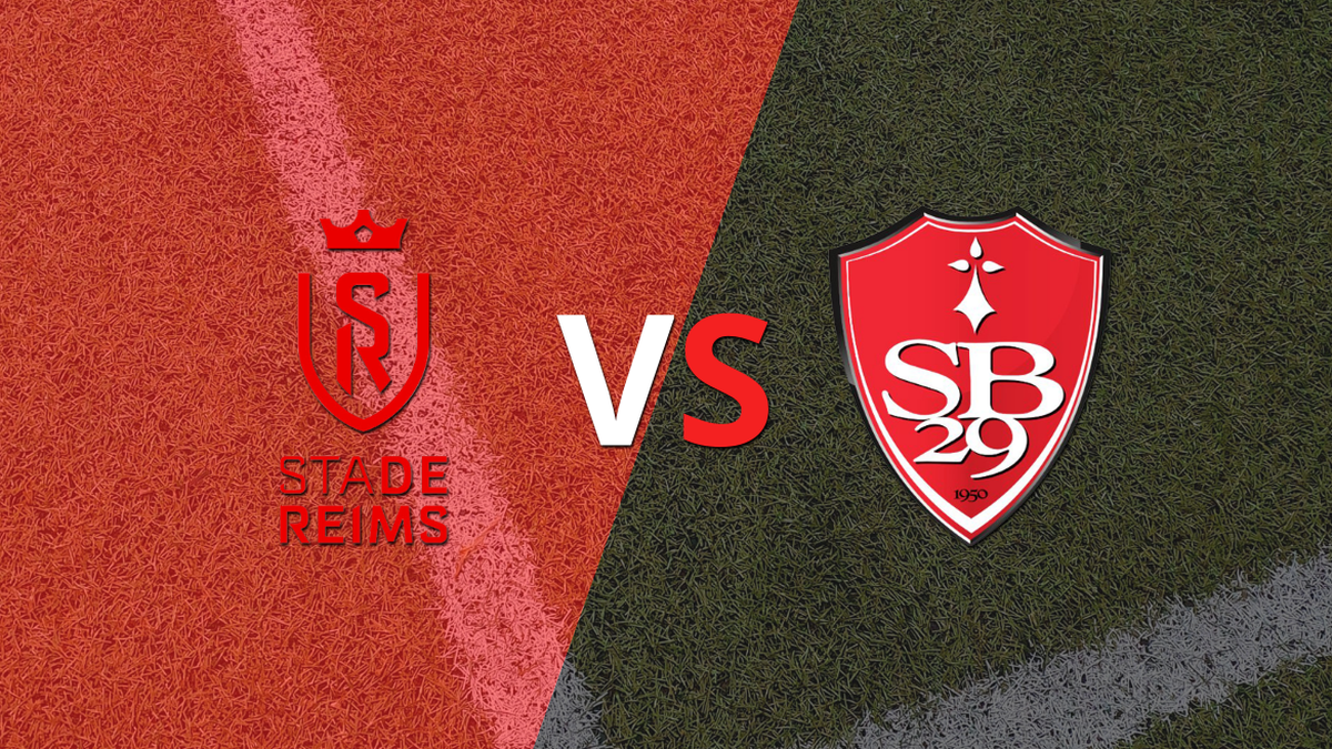 The match between Stade de Reims and Stade Brestois begins