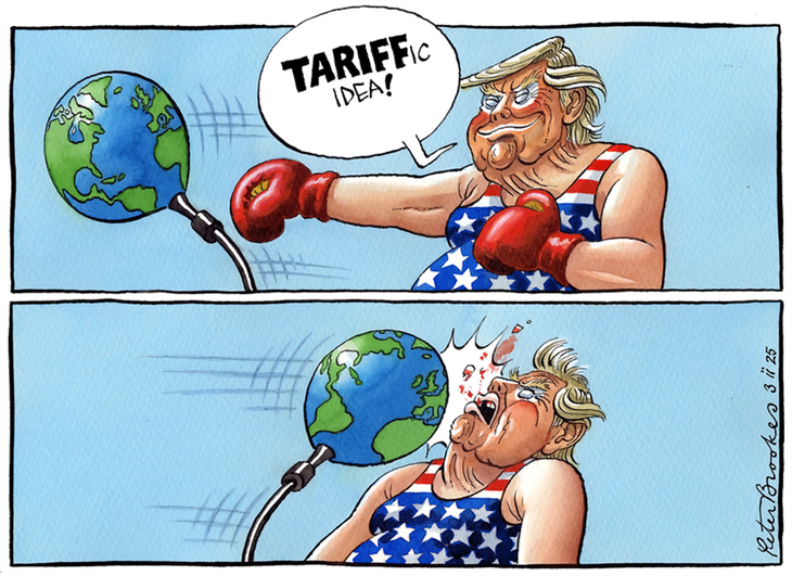 La estrategia de Trump es riesgosa, pero él pareciera no tener temor… o conciencia de lo que puede pasar. La estrategia de Trump es riesgosa, pero él pareciera no tener temor… o conciencia de lo que puede pasar.