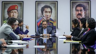 El canciller venezolano, Yvan Gil, se reunió con expertos de la ONU.&nbsp;
