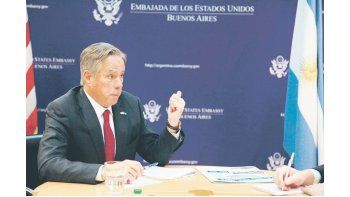 optimismo. David Thorne, exitoso emprendedor, exmarino en Vietnam, y ahora en el Gobierno de Obama, pasó por el país y dejó visión optimista.