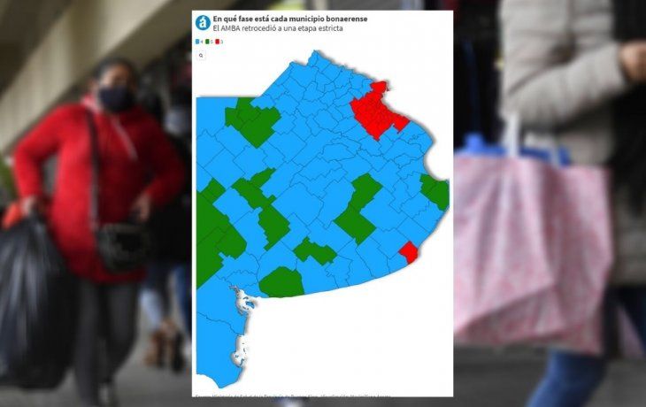 17 municipios de la Provincia en fase 5