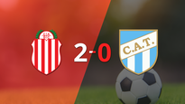 barracas central marco dos veces en la victoria ante atletico tucuman en la quema