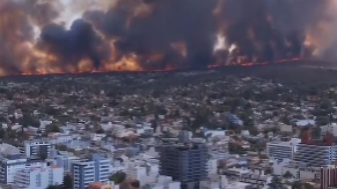 Incendios en Córdoba. 
