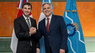 Torres y Llaryora se reunieron en Córdoba.