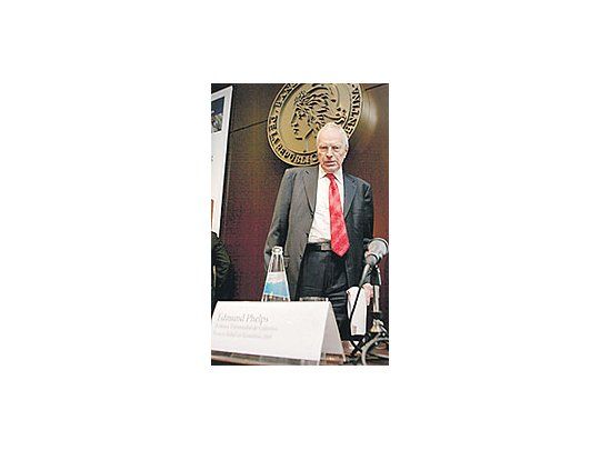Edmund Phelps también disertó en las jornadas del BCRA. Habló de obsesión erótica de los norteamericanos por ser dueños de su casa.