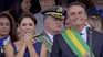 Jair Bolsonaro, presidente de Brasil, y su esposa, Michelle.