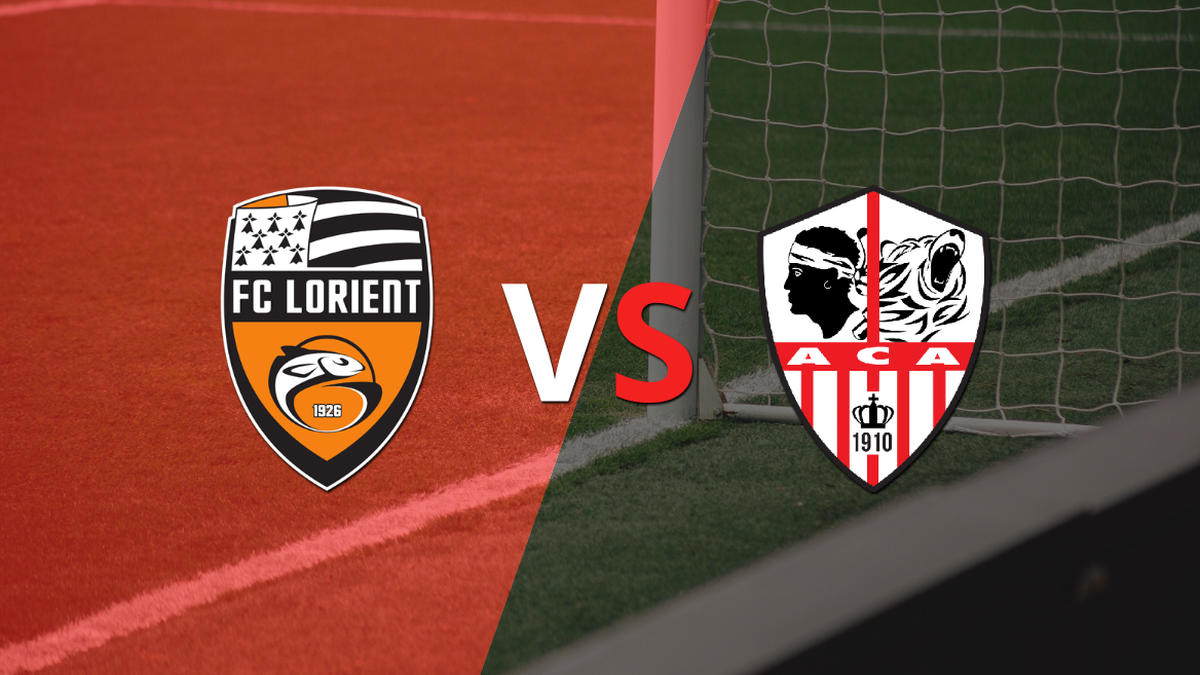 Start the complement with partial victory of Lorient by 2-0