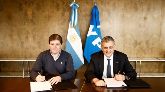 Gustavo Melella y Horacio Marín.