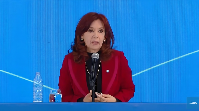 Cristina Fernández de Kirchner..