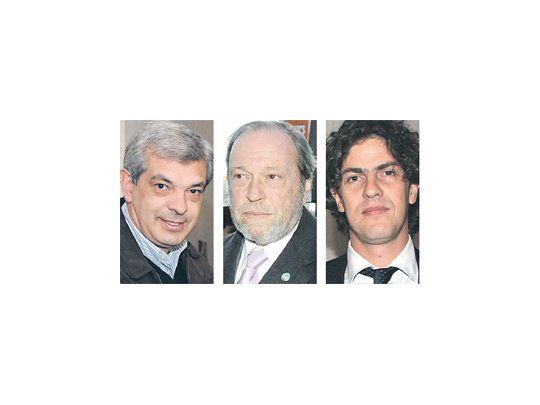 Julián Domínguez, Hugo Biolcati, Martín Lousteau
