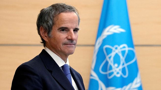 El argentino Rafal Grossi dirige la organización mundial de energía atómica.