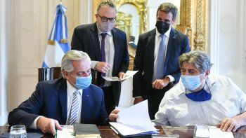 Alberto Fernández recibió a directivos del sector automotriz.