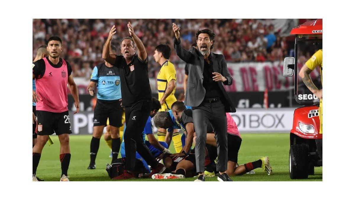 Scare in La Plata: Estudiantes player fainted and the match was suspended