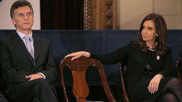 Cristina Kirchner and Mauricio Macri. Cristina Kirchner and Mauricio Macri.