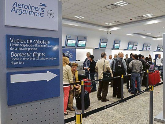 Performance. Aerolíneas Argentinas informó que en agosto también logró un factor de ocupación superior al 80% y 90% de puntualidad.